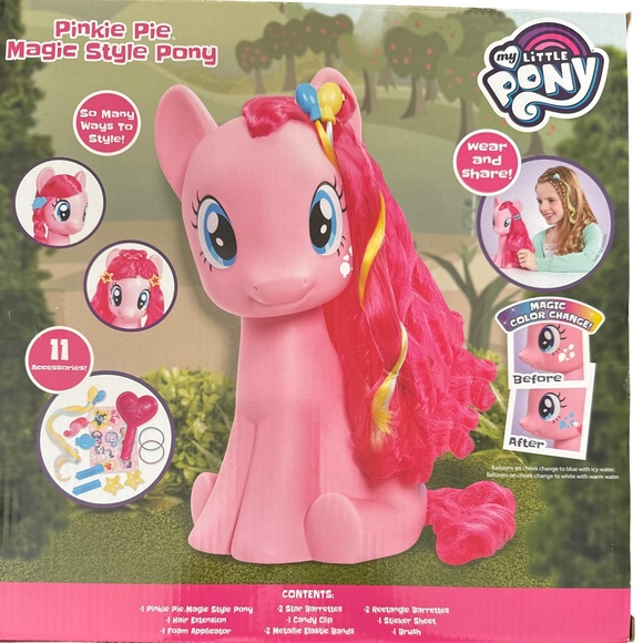 MY LITTLE PONY Pinkie Pie Magic Style Pony - 12 pcs - New in Box - Picture 2 of 3